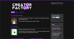 Desktop Screenshot of creatorfactory.com